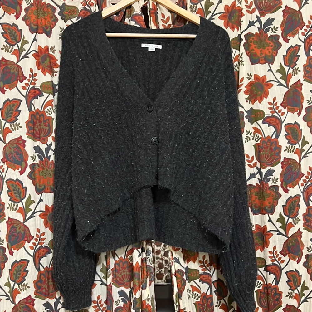 American eagle  Black Knit Sweater